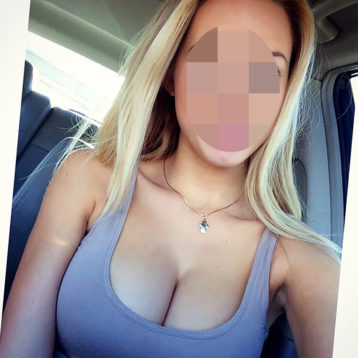 plan cul femme blonde de Marseille